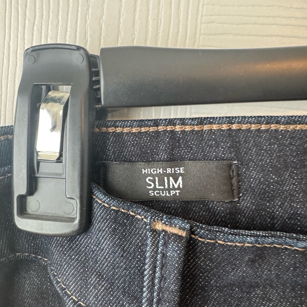 WHBM High Rise Slim Sculpt Jeans - Picture 2 of 6